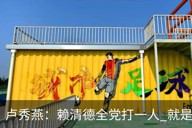 卢秀燕：赖清德全党打一人 就是打蒋万安