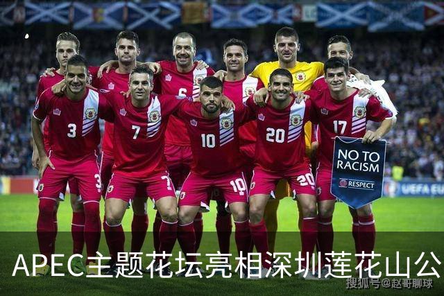 APEC主题花坛亮相深圳莲花山公园